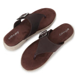 Ortho Joy Doctor Fancy Slipper For Women || Orthopedic Women'S Fancy Sandal/Slipper For Women,Dark Brown,7,B0CQG3JS2M