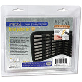 The Beadsmith Steel Alphabet Stamps Metal Elements 27Piece 3mm Uppercase Calligraphic Font AZ Letters Plus & Symbol 