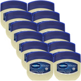 Vaseline Original Petroleum Jelly 1.75 oz (Pack of 12) - Hypoallergenic Moisturizer for Sensitive Skin