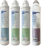 IPW Industries, Inc. - Complete Replacement Filter Kit for Pura and Aqua flo | QCRO - Quick Connect for Reverse Osmosis (RO) Sys