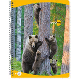 Navneet Youva | Spiral Book | Spiral Note Book | Jumbo Size 18 Cm X 24 Cm | Single Line | 200 Pages | Pack Of 3