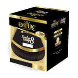 Sensationnel Empire bump weaving hairextension - feather wrap 8 inch human hair short bun weave styling (1B OFFBLACK)