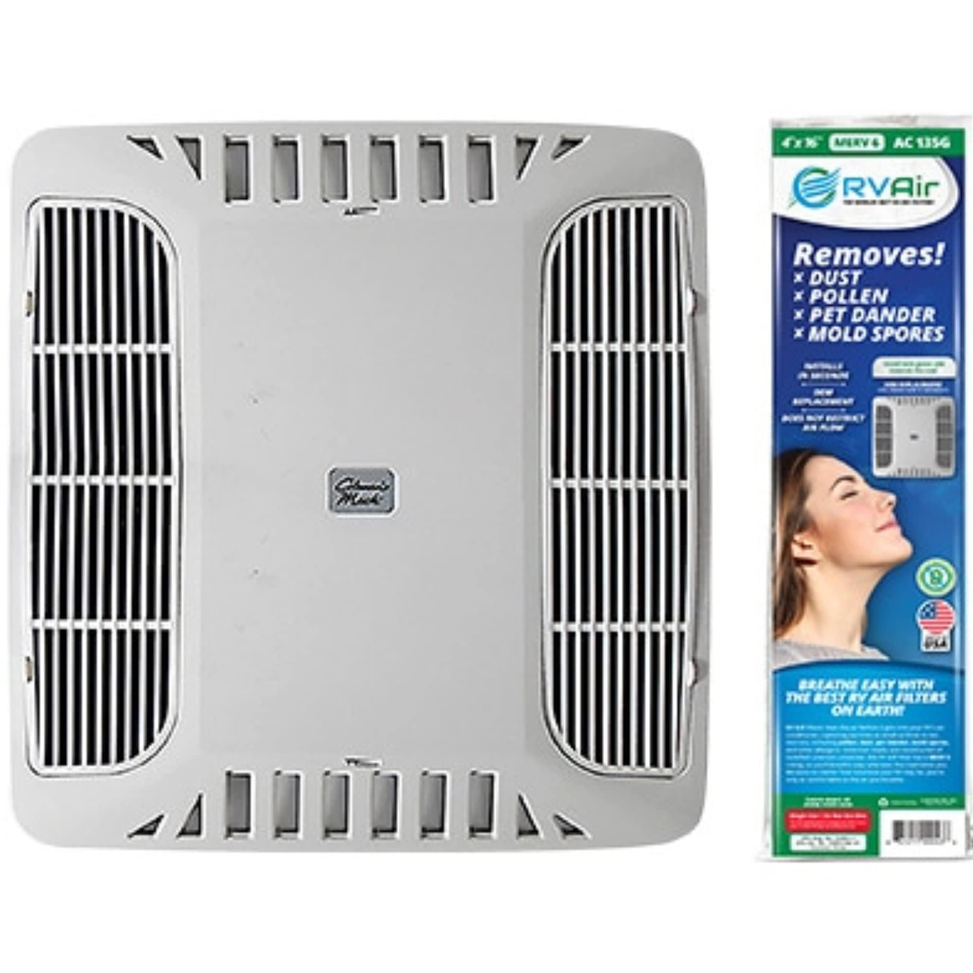 AC Filter - Air Conditioner Replacement Filters - RV Air Cleaner - Camper Accessories for Travel Trailers - Easy to Install Vent