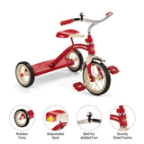 Radio Flyer Classic Red 10 Tricycle for Toddlers ages 2-4 (34B)