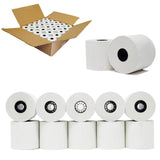 (48 Gsm Paper Thickness) 2 1/4 x 230ft 1-Ply Thermal Paper [1000 Rolls] BPA Free Cash Register Tape Sharp 01PU, 01PU, ER-A520, E