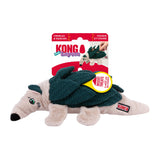 KONG Layerz Forage - Crackle Material with Plush Pockets for Treat Dispensing - Dog Toy (Armadillo)