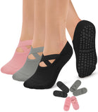 Diu Life Cotton Modern Yoga Grip Socks With Grips For Women And Men Non Slip, Pilates, Workout, Pure Barre, Ballet, Dance, Hospi