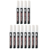 Uchida of America UCH4830-12 Marvy Bistro Single White Marker Chisel Tip - 12 Each