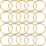 20Pcs Macrame Hoops Ring, BetterJonny 6 Inch Metal Craft Hoops Gold Dream Catcher Rings Wreath Hoop Rings for Home Decorations D