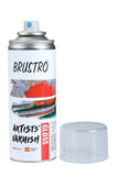 Brustro Artists Varnish Spray Can | Gloss Finish |200ml|Perfect Coating on Acrylic Painting,Watercolours,Oil Paints,NonYellowi