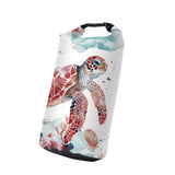 Cliduli Waterproof Dry Bag,Sea Turtle Jellyfish Coral Red Small Waterproof Backpack 2L/5L/10L/20L/30L/40L Floating Lightweight B