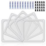 Dust Filter PC 140mm for Computer Cooler/PSU/Routers Nylon 80 Mesh, Magnetic Frame PC Fan Dust Mesh PC Cooler Filter Dustproof C
