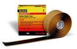 3M Scotch Rubber Mastic Tape 2228, 2 in x 3 ft, Black, Conformable, Self-Fusing, Electrical Insulating, Moisture Sealing, Indoor