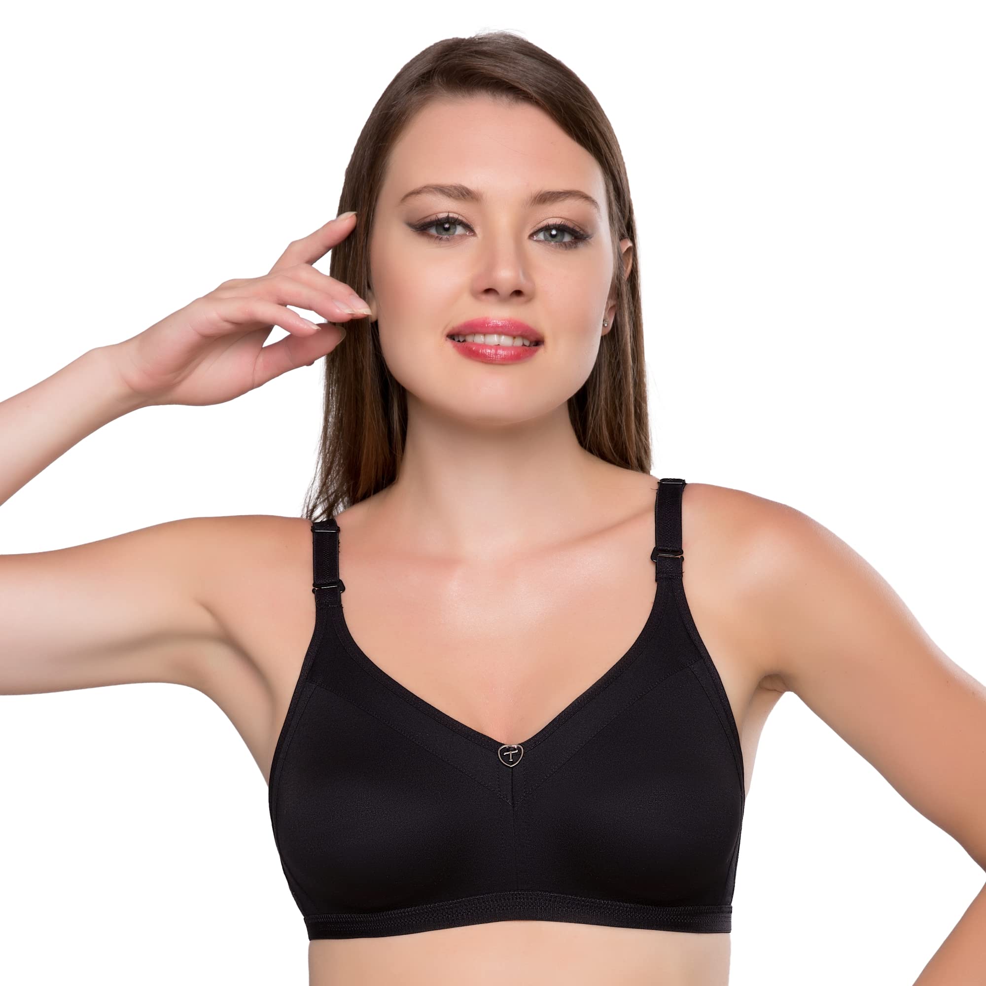 Trylo Rozi 40 Black D - Cup,BLACK,40,B09C3DQ9Q3