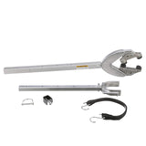 Attwood SP-4000-ADJ-RB Heavy Duty Transom Saver, Adjustable from 24 to 36 Inches, Heavy Duty Head, Roller and Trailer Mounts