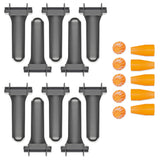 PetsTEK 10 Pack Direct Bury Waterproof Wire Splice Kit, Wire Nut Electrical Connectors for Wire Break Repair, Compatible with Pe