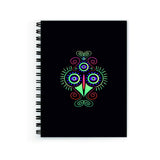 Plan To Gift Notebook For Students Multicolor Texture Own Notebook Wire Bound Spiral Printed Pages:160 (Size A5)
