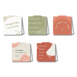 woopme Motivational Quotes Bookmark Magnetic Students Note Books Lovers Readers Gift Magnetic Page Clips Folding 5 PCs