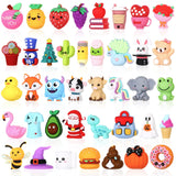 Watersay 40 Pcs 3D Silicone Focal Beads Pens Beads Bulk for Beadable Keychain DIY Crafts Necklace Bracelet Phone Chain Charms Je