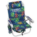 Tommy Bahama 5 Position Beach Chair (Green Leaves)