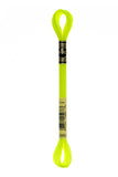 DMC 317WE980 Light Effects Polyster Embroidery Floss, 8.7Yard, Neon Yellow