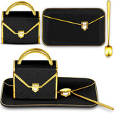 Zubebe 1 Set Coffee Mug Elegant Handbag Shaped Cup,Black