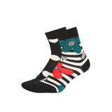 Socksxpress WomenS Polka Themed Crew Socks (2 Pairs) | Soft Cotton Blend Breathable Stylish Socks For Women | Trendy Casual & Gi
