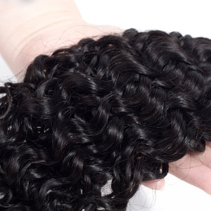 Amella Hair 8A Brazilian Virgin Curly Hair Weave One Bundle 95g 20inch 100% Unprocessed Brazilian Kinky Curly Human Hair Extensi