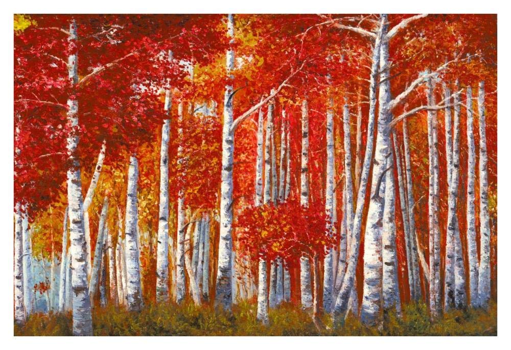 Bosco Di Betulle-Paper Art-38,,X26,,
