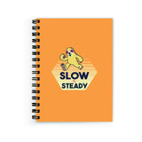Plan To Gift Notebook Unruled Sloth Slow Notebook Wire Bound Spiral Printed Pages:160 (Size A5)