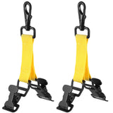 Yingzhao 2 Pieces Firefighter Glove Clip for Work Safety Glove Holder Strap Belt Clip for Work Firefighter Rescue(Fluorescent Ye