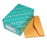Quality Park OpenSide Booklet Envelopes, 10 x 15, Brown, Box of 100