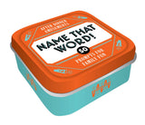 After Dinner Amusements: Name That Word!: 50 Prompts for Family Fun With 50 trivia cards (Family Friendly Card Game, Portable Ca