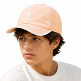 Mhax Premium Adjustable Baseball Cap For Men & Women Breathable Lightweight Outdoor Sun Protection Hat Peach