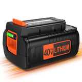 ELECtrysium 40 Volt MAX 2.0Ah Replacement for Black and Decker 40V Lithium Battery,LBX2040 LBXR36 LBXR2036 LST540 LCS1240 LBX154