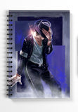 Blue Nexus Diairies Notebook Michael Jackson (6 X 9 Inch, Multicolour)_Bnnbc372