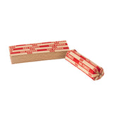 L LIKED 100 PcS Bundle Flat Striped coin Wrappers (100 PcS PenniesA)