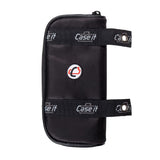 Caseit Clear Front Pencil Case w/Grommets, Black