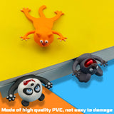 Funny Bookmarks - 3PCS Bookmarks Wacky Pals, Cute Animals Bookmarks for Kids, Boys and Girls