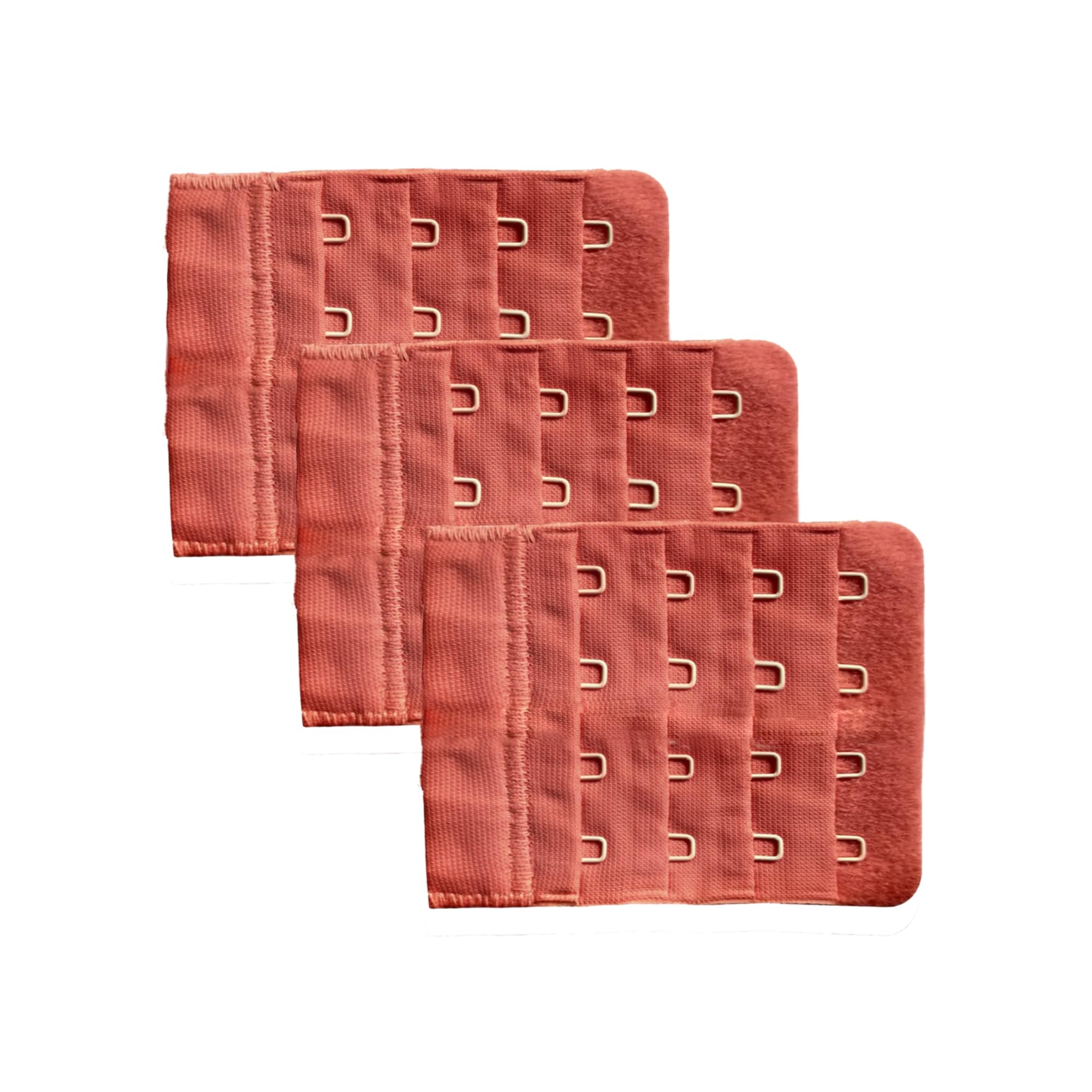 Trylo Bra Hook 4X4 Pack 3 - Coral,CORAL,,B0C9D55F3X