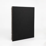 DSTELIN 10 inch x 7.5 inch, 100GSM, Blank Spiral Notebook, 1Pack, Soft Cover, Sketch book, 100 Pages / 50 Sheets, with writing 