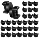 30 Pack Magnetic Zip Tie Mount Base Heavy Duty Magnetic Cable Zip Tie Base, Wire Holder Multipurpose Cable Ties Management Base 