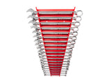 TEKTON Combination Wrench Set, 19Piece (624 mm) Rack | WCB91202