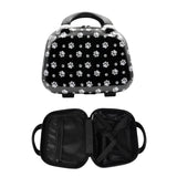Lucazzi Travel Makeup Bag for Women, Large Travel Toiletry Bag for Cosmetics, Skincare - 12 Inch Hard Shell Cosmetic Case (Dog P