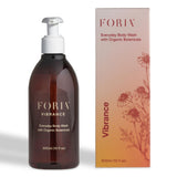 FORIA Everyday Body Wash | Organic, All-Natural, pH-Friendly Feminine Wash | Fragrance-Free with Probiotics | Sensitive Skin Saf