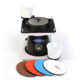 HiTech Diamond 6 AllUNeed Lapidary Equipment, Stone & Mineral Rock Polisher, Grinder, Shaper Machine w/ Variable Speed Mot