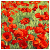Poppies-Paper Art-42,,X42,,