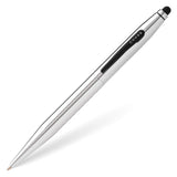 Cross Tech2 Refillable Ballpoint Pen, Medium Ballpen With Stylus, Includes Premium Gift Box Chrome