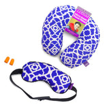 Viaggi Travel Combo With 1 Neck Pillow, 1 Eye Mask, 1 Foam Ear Plugs
