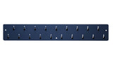 Industrial Key Rack, Powder Coated Steel, 19 Hooks, Keeps Keys, Time Clock Badges and Other Items Organized and Easily Accessibl